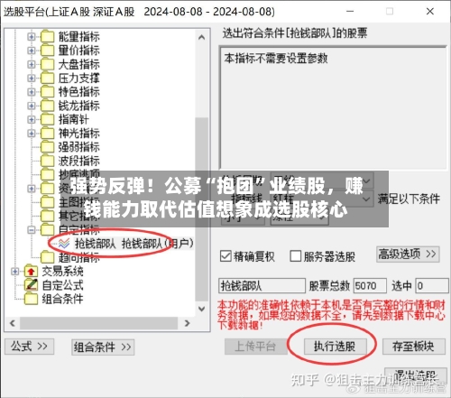 强势反弹！公募“抱团”业绩股	，赚钱能力取代估值想象成选股核心-第2张图片