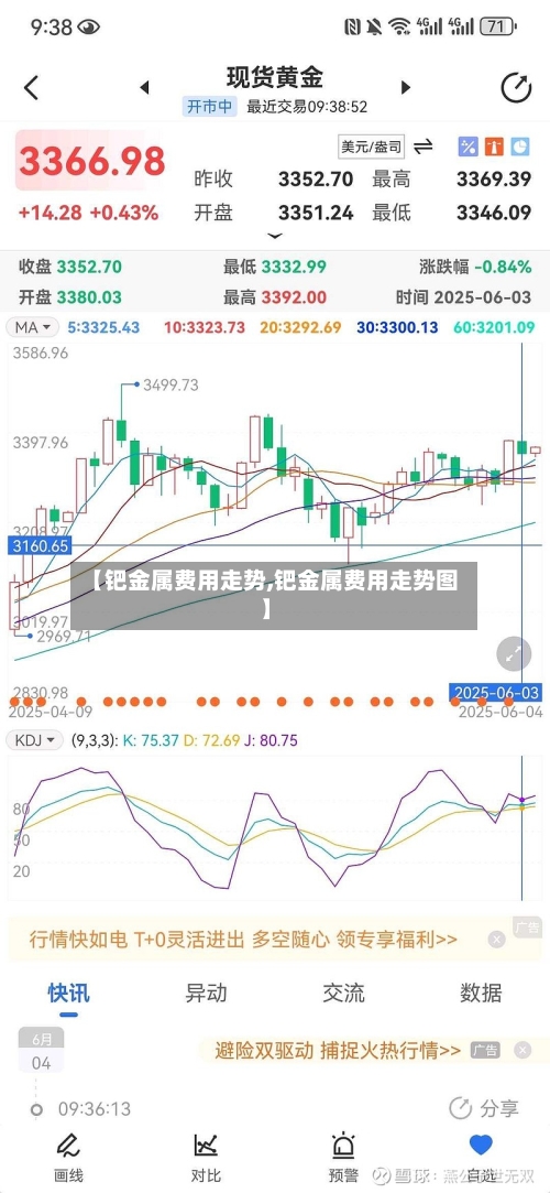 【钯金属费用走势,钯金属费用走势图】
