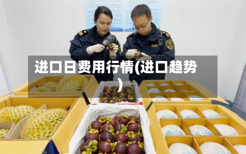 进口日费用行情(进口趋势)