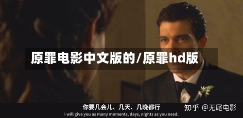 原罪电影中文版的/原罪hd版-第2张图片