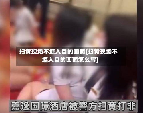 扫黄现场不堪入目的画面(扫黄现场不堪入目的画面怎么写)-第2张图片