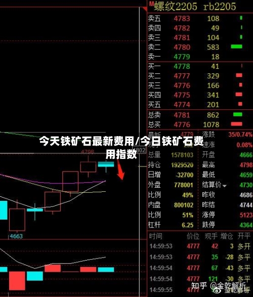 今天铁矿石最新费用/今日铁矿石费用指数