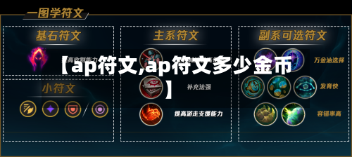 【ap符文,ap符文多少金币】-第2张图片