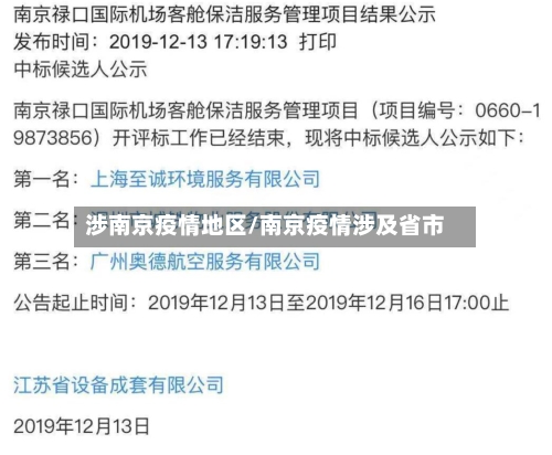 涉南京疫情地区/南京疫情涉及省市-第3张图片