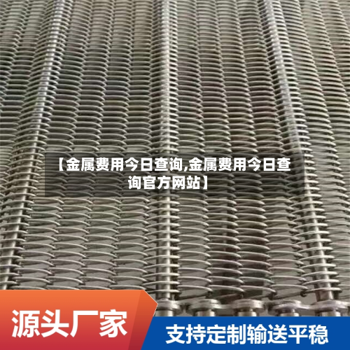 【金属费用今日查询,金属费用今日查询官方网站】
