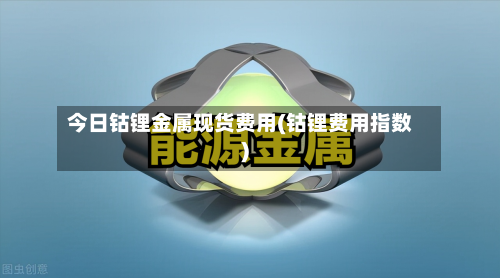 今日钴锂金属现货费用(钴锂费用指数)-第2张图片