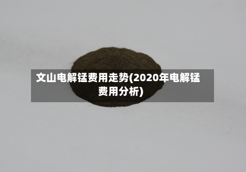 文山电解锰费用走势(2020年电解锰费用分析)-第2张图片
