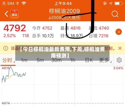 【今日棕榈油最新费用,下周,棕榈油费用预测】