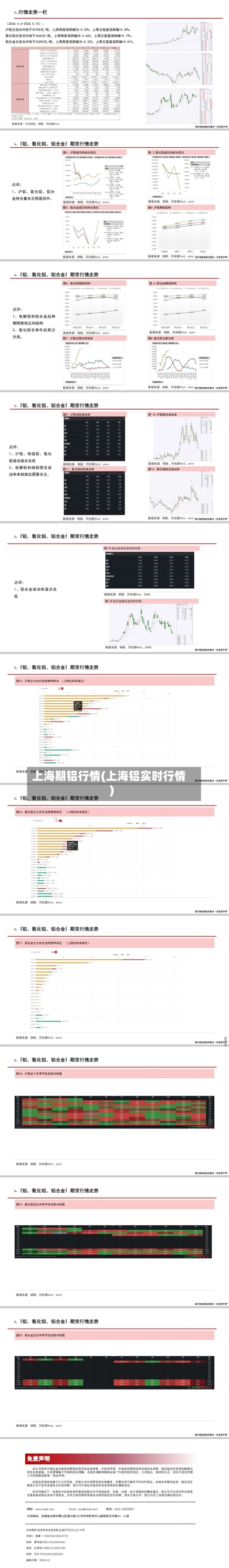 上海期铝行情(上海铝实时行情)