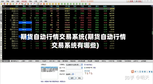 期货自动行情交易系统(期货自动行情交易系统有哪些)
