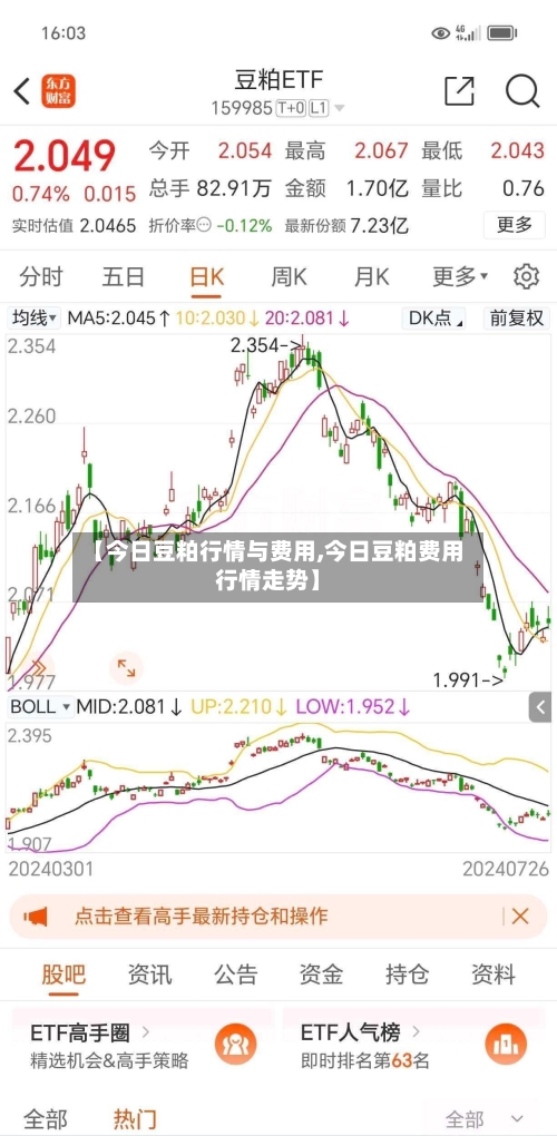 【今日豆粕行情与费用,今日豆粕费用行情走势】-第2张图片