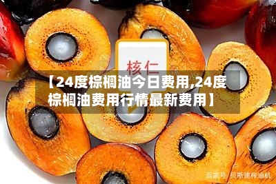 【24度棕榈油今日费用,24度棕榈油费用行情最新费用】-第2张图片