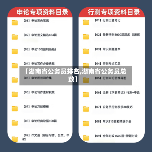 【湖南省公务员排名,湖南省公务员总数】-第2张图片