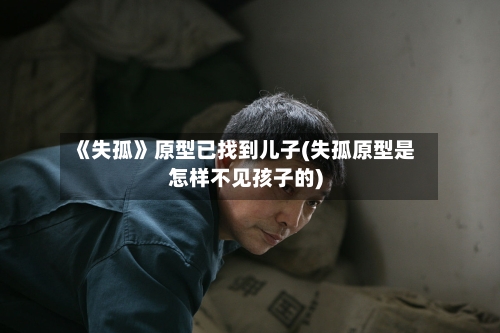 《失孤》原型已找到儿子(失孤原型是怎样不见孩子的)