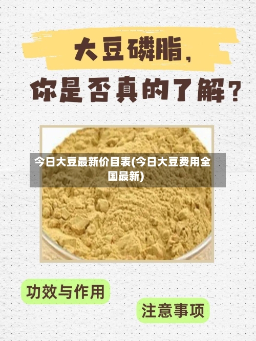 今日大豆最新价目表(今日大豆费用全国最新)-第3张图片