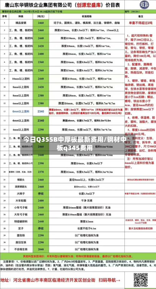 今日Q355B中厚板最新费用/钢材中板q345费用-第2张图片
