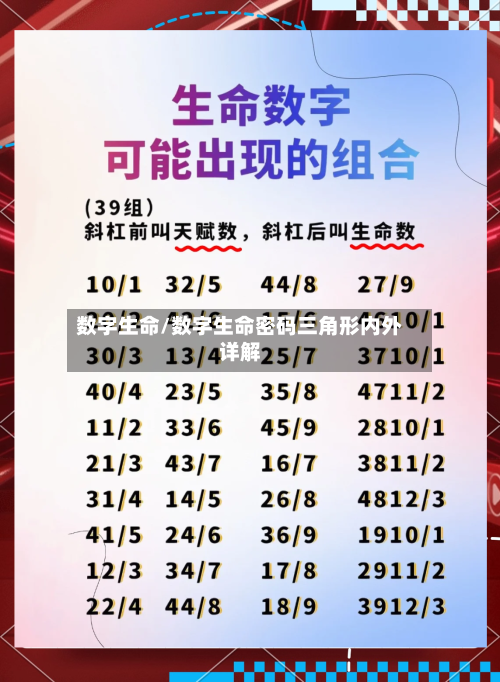 数字生命/数字生命密码三角形内外详解-第2张图片