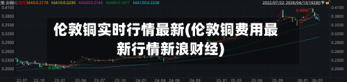 伦敦铜实时行情最新(伦敦铜费用最新行情新浪财经)