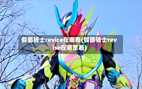 假面骑士revice在哪看(假面骑士revise在哪里看)-第2张图片