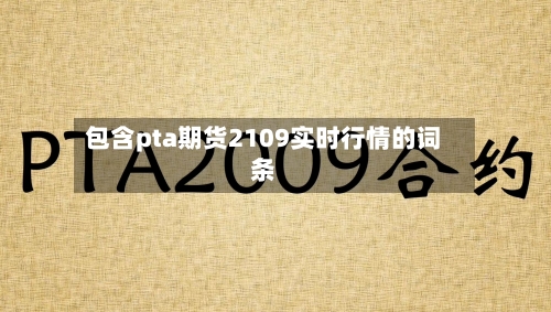 包含pta期货2109实时行情的词条