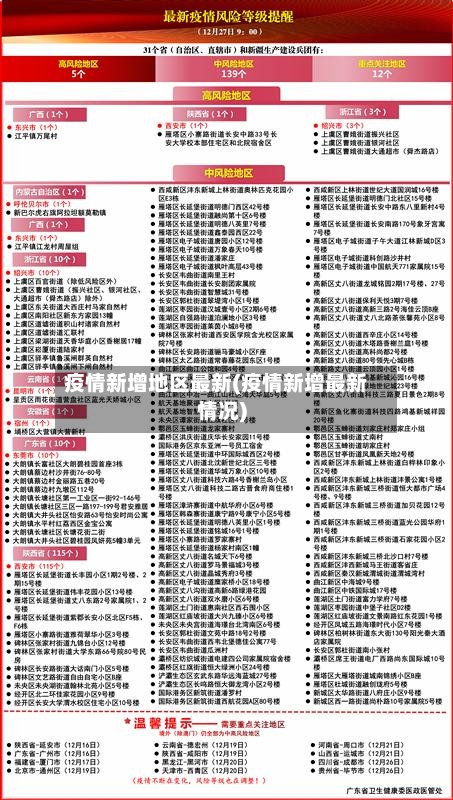 疫情新增地区最新(疫情新增最新情况)-第3张图片