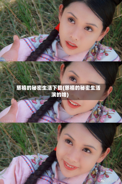 慈禧的秘密生活下载(慈禧的秘密生活演的啥)-第2张图片