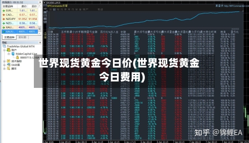 世界现货黄金今日价(世界现货黄金今日费用)-第2张图片