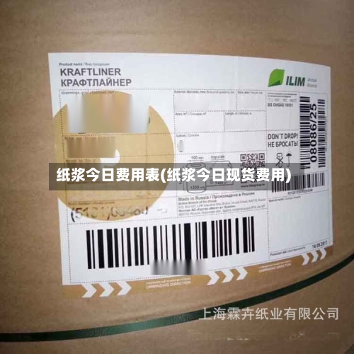 纸浆今日费用表(纸浆今日现货费用)-第3张图片
