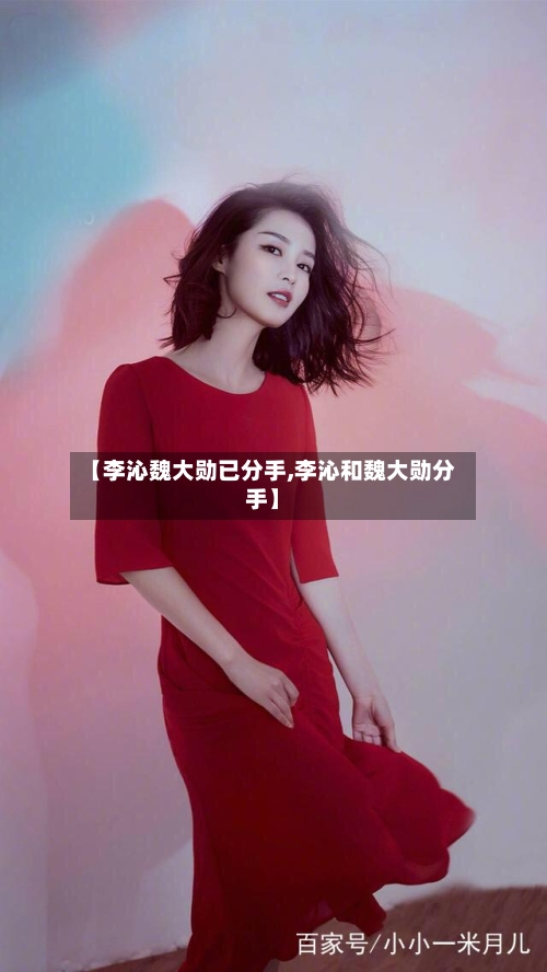 【李沁魏大勋已分手,李沁和魏大勋分手】-第3张图片