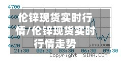 伦锌现货实时行情/伦锌现货实时行情走势