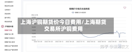上海沪铜期货价今日费用/上海期货交易所沪铜费用-第3张图片