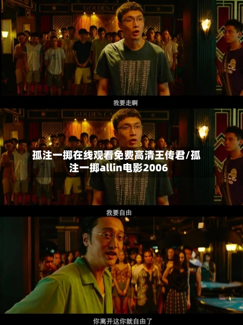 孤注一掷在线观看免费高清王传君/孤注一掷allin电影2006-第2张图片