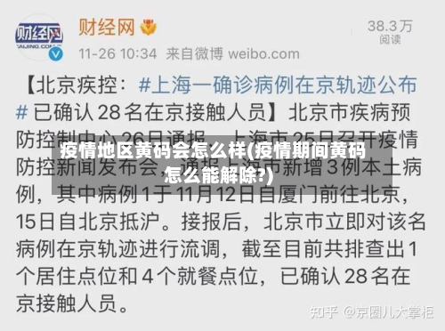 疫情地区黄码会怎么样(疫情期间黄码怎么能解除?)-第3张图片