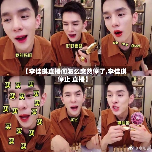 【李佳琪直播间怎么突然停了,李佳琪停止 直播】-第2张图片