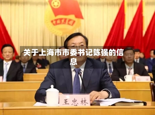 关于上海市市委书记陈强的信息