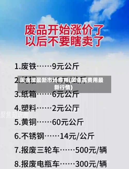 废金属最新市场费用(废金属费用最新行情)-第2张图片