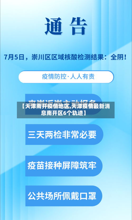 【天津南开疫情地区,天津疫情最新消息南开区6个轨迹】-第2张图片