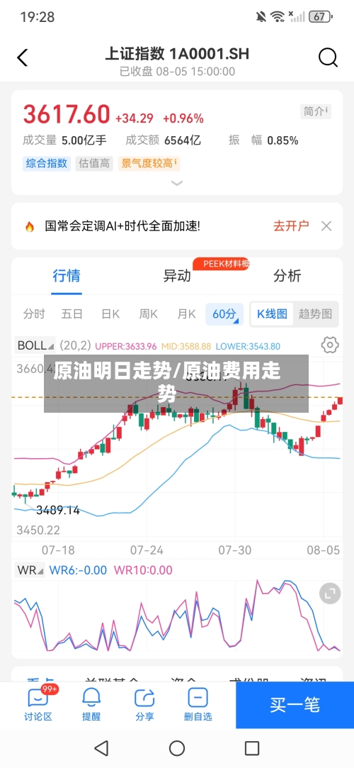 原油明日走势/原油费用走势
