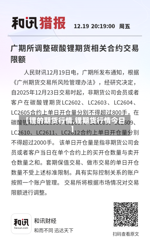 【锂的期货行情,锂期货行情今日】-第3张图片