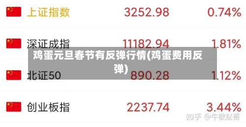 鸡蛋元旦春节有反弹行情(鸡蛋费用反弹)-第3张图片