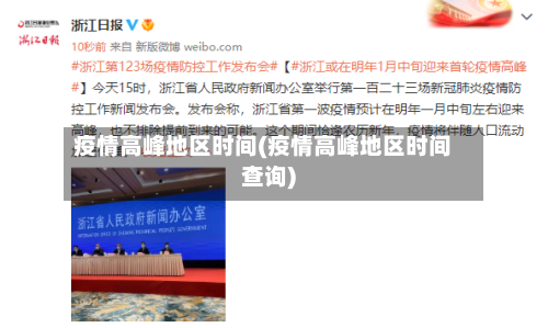 疫情高峰地区时间(疫情高峰地区时间查询)-第2张图片