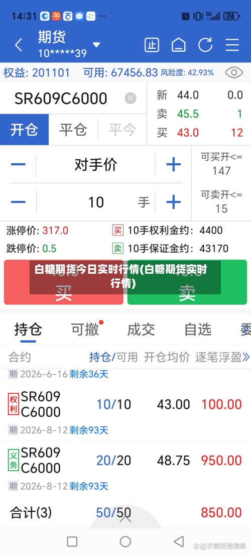 白糖期货今日实时行情(白糖期货实时行情)-第2张图片