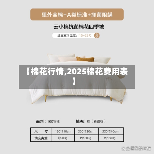 【棉花行情,2025棉花费用表】-第2张图片