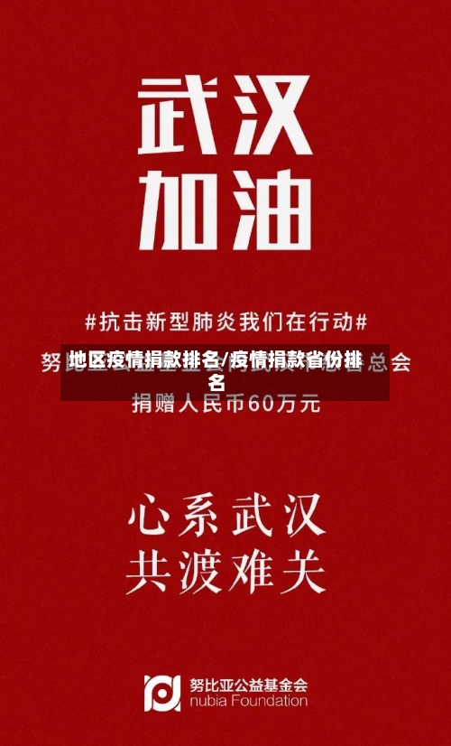 地区疫情捐款排名/疫情捐款省份排名