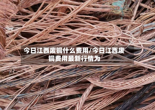 今日江西废铜什么费用/今日江西废铜费用最新行情为-第2张图片