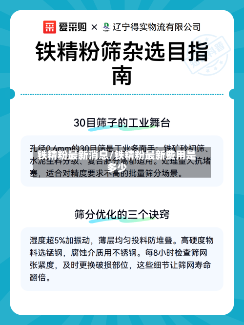 铁精粉最新消息/铁精粉最新费用是多少