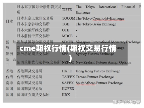 cme期权行情(期权交易行情)-第2张图片