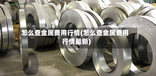 怎么查金属费用行情(怎么查金属费用行情最新)
