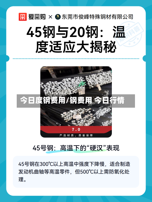 今日度钢费用/钢费用 今日行情-第2张图片