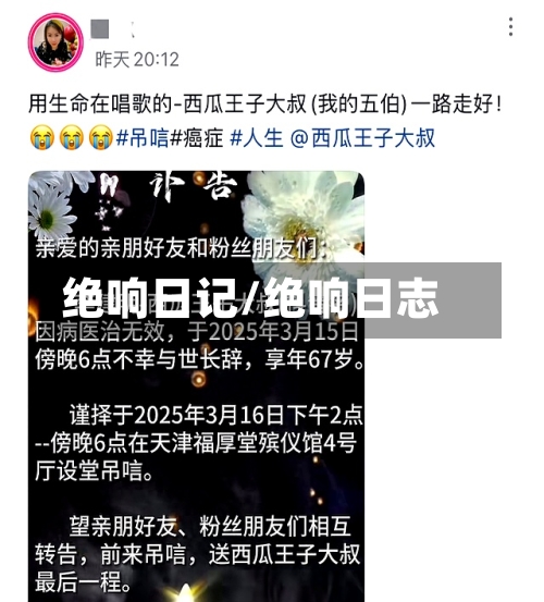 绝响日记/绝响日志-第2张图片